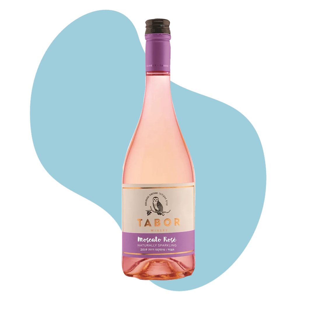 יקב תבור הר מוסקטו רוזה מבעבע