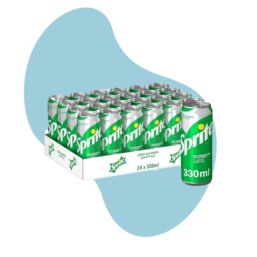 ספרייט זירו פחית ארגז 24 יחידות