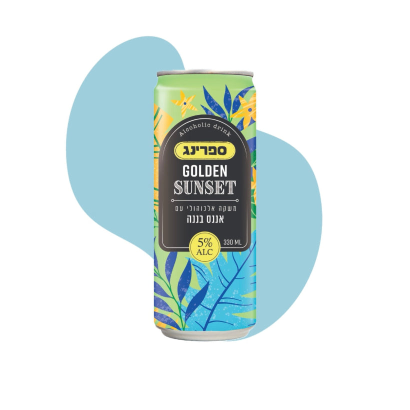 Spring Cocktail Golden Sunset 330 ml