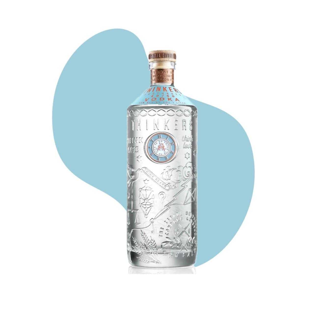 ת'ינקרס וודקה 40/60 - ליטר