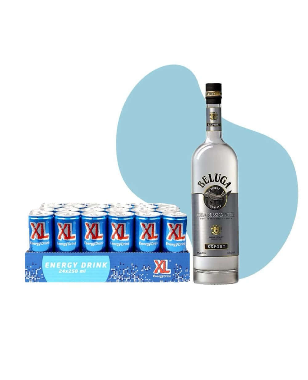 Beluga Noble Vodka 1 liter + XL box for 209.90