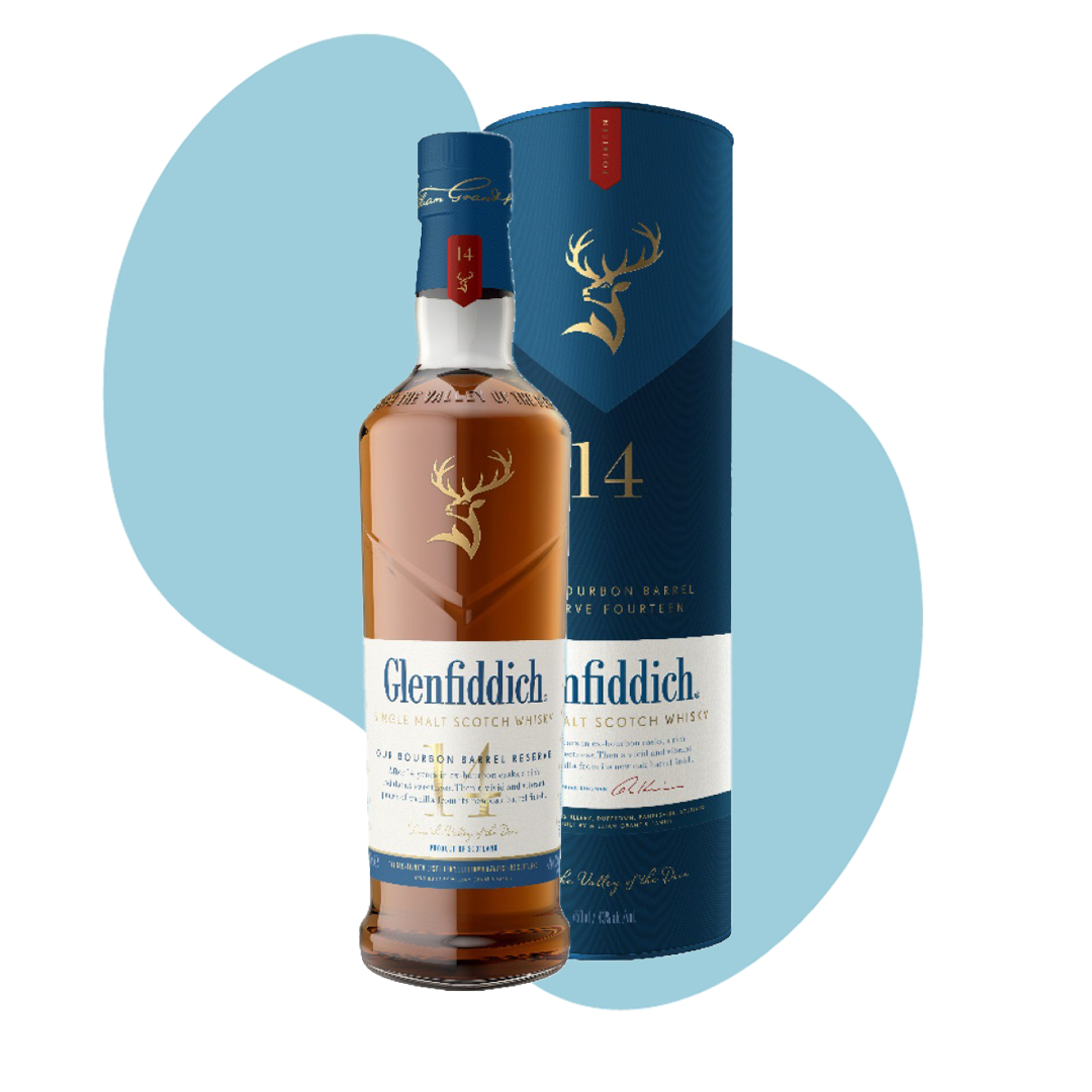 גלנפידיך 14 שנה ברבן קאסק 700 מ"ל