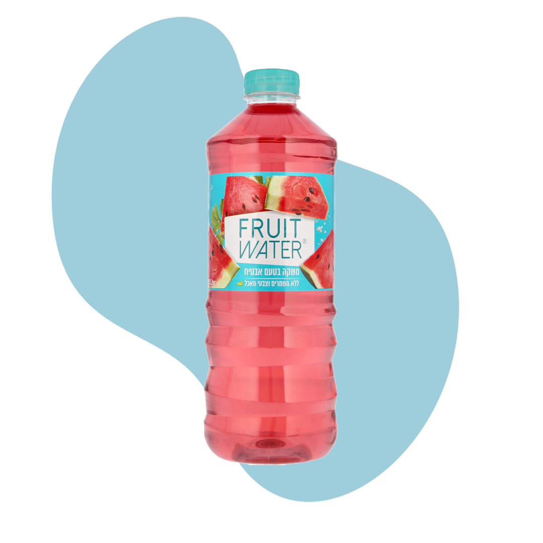 fruit water בטעם אבטיח 1.5 ליטר